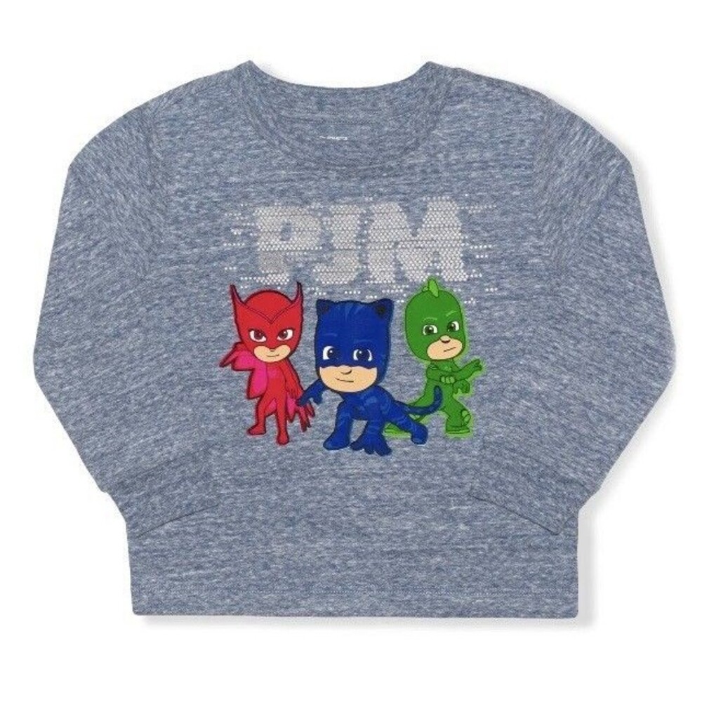 PJ Masks Toddler Boys Long Sleeve Shirt 12M